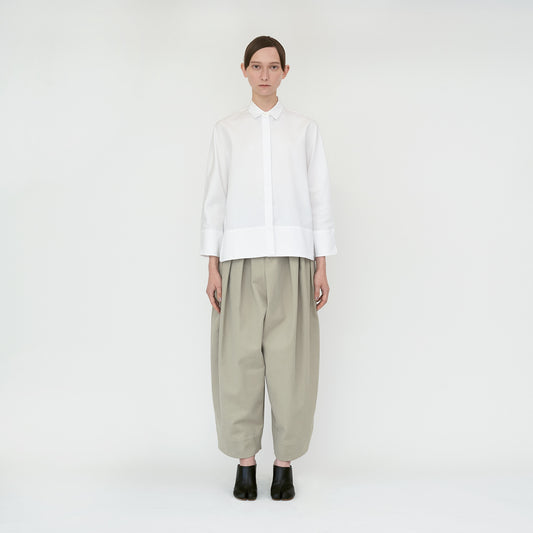 3 tuck wide pants